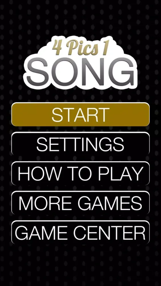 Capturas de tela do Mega 4 Pics 1 Song