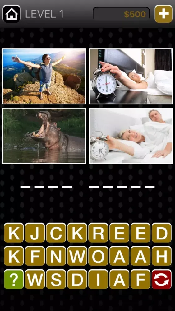 Capturas de tela do Mega 4 Pics 1 Song
