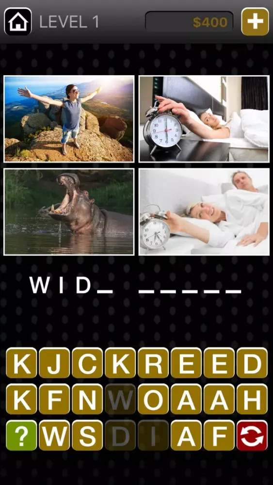 Capturas de tela do Mega 4 Pics 1 Song