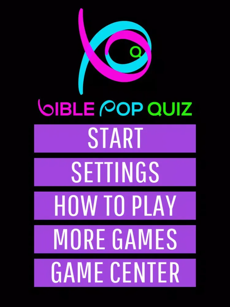 Bible Pop - Quiz Game iPad  Screenshots