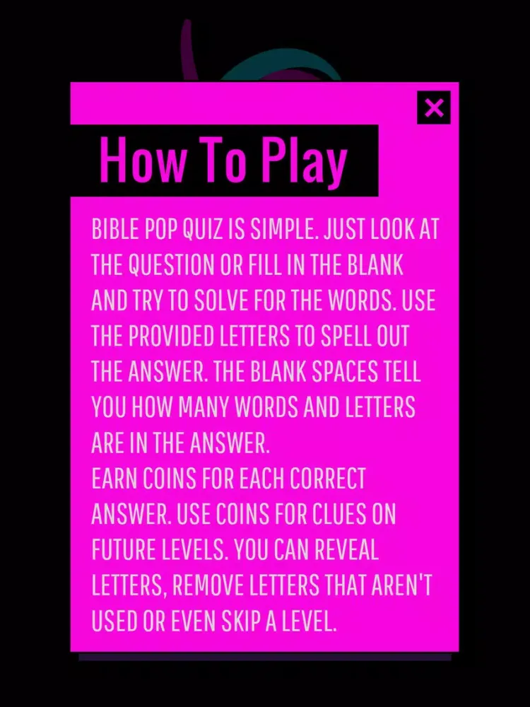 Bible Pop - Quiz Game iPad  Screenshots