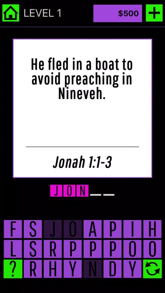 Bible Pop - Quiz Game Screenshots