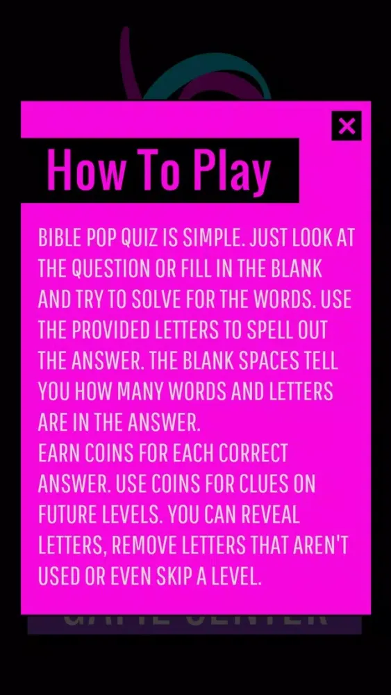 Bible Pop - Quiz Game Screenshots
