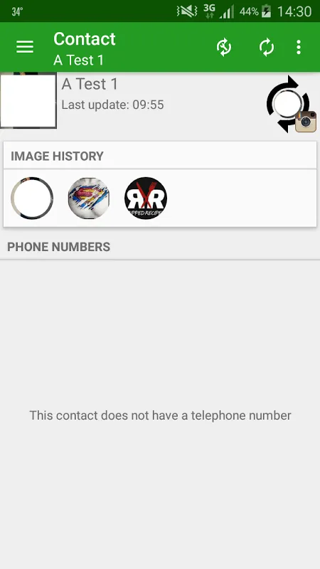 Social Contact Photo Sync應用截圖