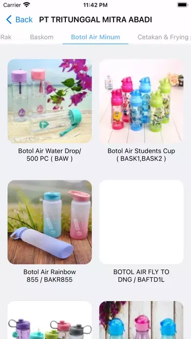 Zrzuty ekranu Katalog TMA