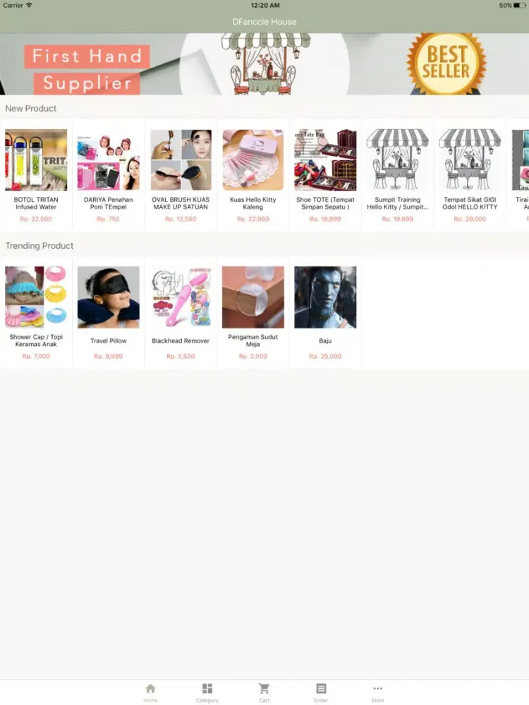 Ảnh chụp màn hình của DFanccie House iPad 