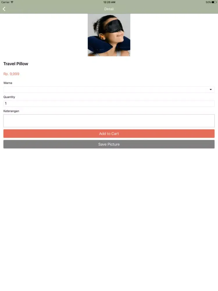 Ảnh chụp màn hình của DFanccie House iPad 