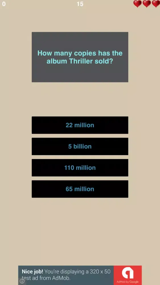 Скриншоты Trivia for Michael Jackson - Fan Quiz for the Pop King - Collector edition