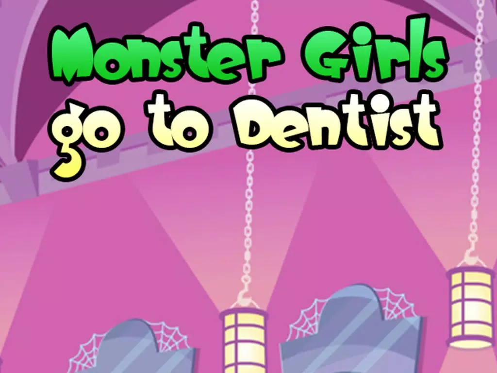 Monster Girls Go to Dentist: Little Crazy Doctor Clinic Tooth Makeover Game for kids iPad  Ekran Görüntüleri