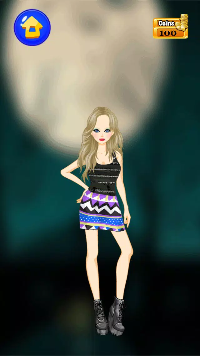 Rockstar Girls Rock & Roll Makeover Club: Crazy High Fashion Band with Guitar, Jeans & Music Screenshots