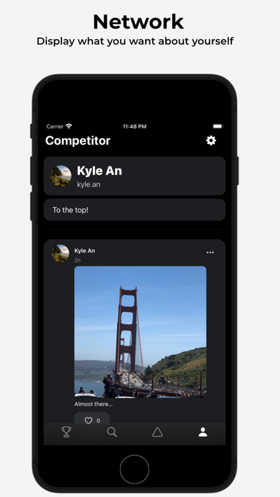 Competitor: Socials & Info سکرین شاٹس