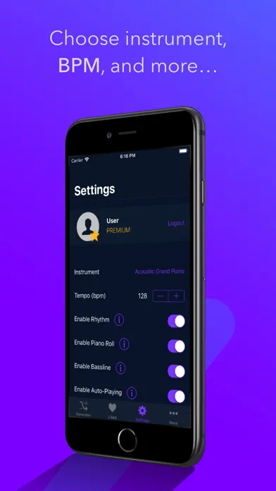 Chord Progression Generator Screenshots