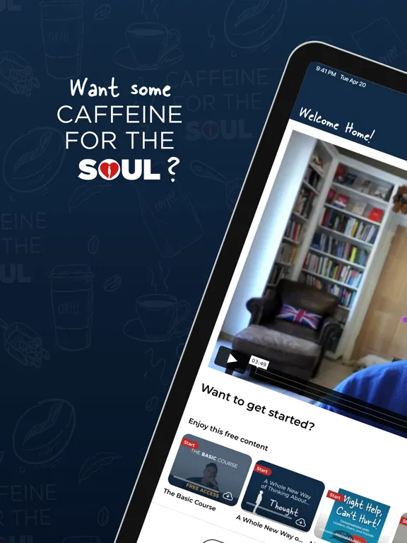 Caffeine for the Soul iPad  স্ক্রিনশট