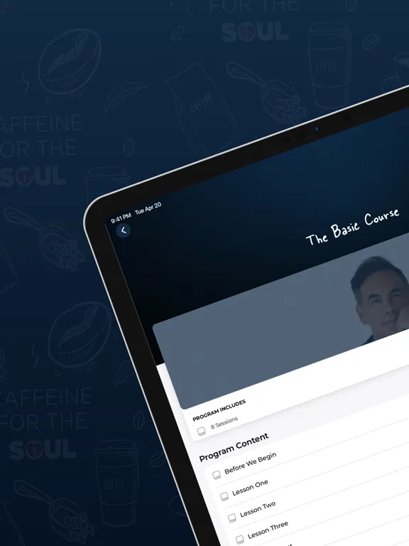 Caffeine for the Soul iPad  স্ক্রিনশট