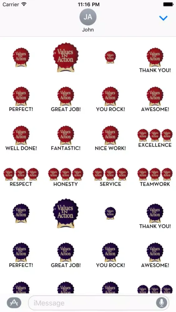 VIA Cranberry Stickers স্ক্রিনশট