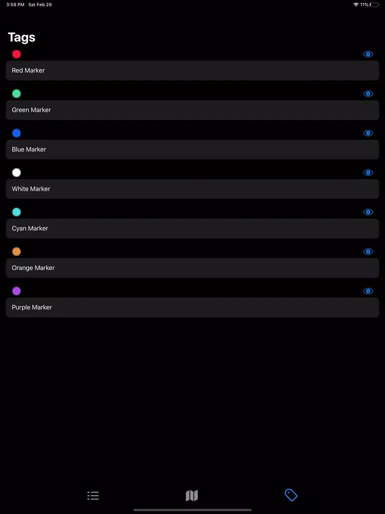 Places - Map Route Locations iPad 應用截圖