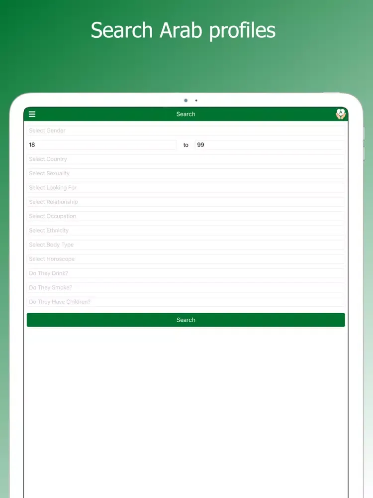 Captures d'écran de Arab Dating - Arab Chat & Date iPad 