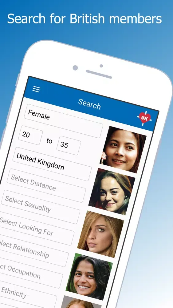 British Meet - UK Dating Chat Ekran Görüntüleri