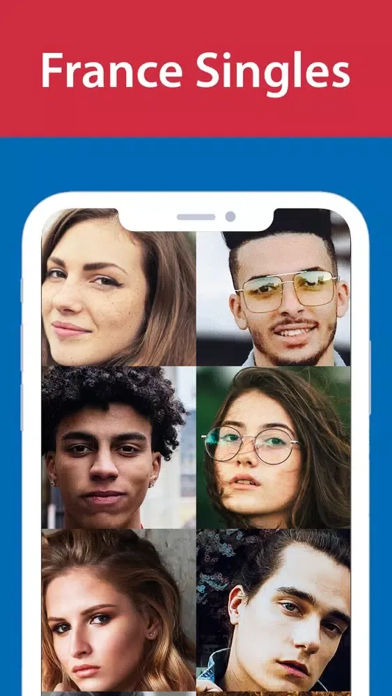 Ảnh chụp màn hình của Chat In France - French Dating