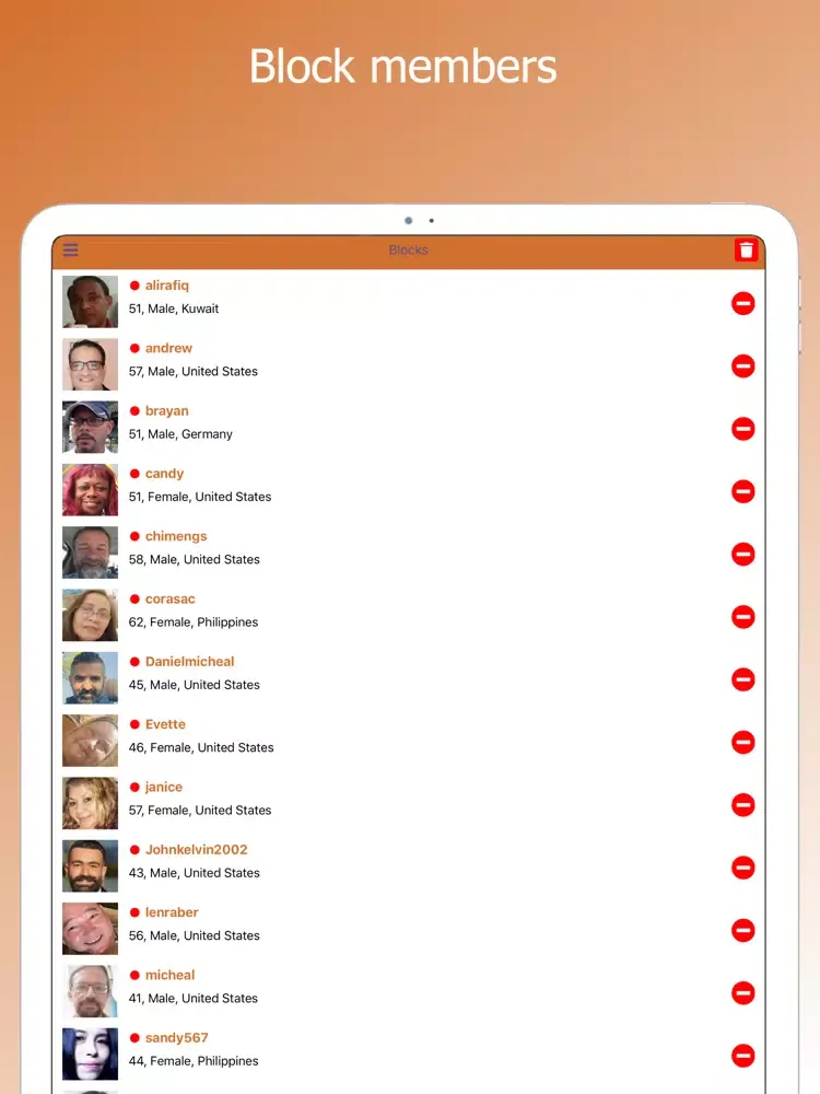 Скриншоты Elderly Kisses - Senior Dating iPad 