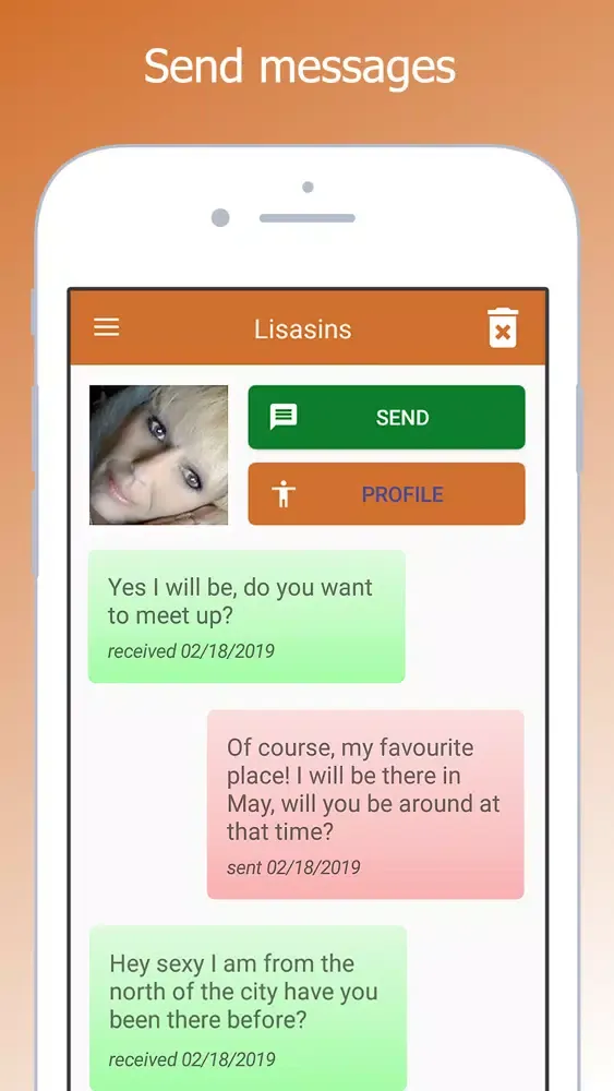 Скриншоты Elderly Kisses - Senior Dating