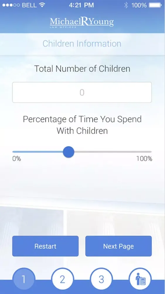 California Child Support Calculator স্ক্রিনশট