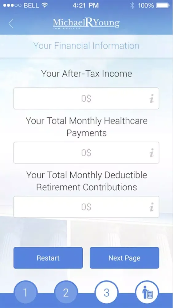 California Child Support Calculator স্ক্রিনশট