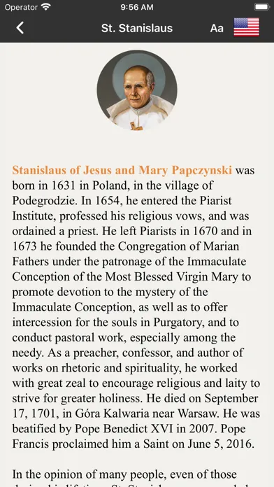 Zrzuty ekranu Stanislaus Papczynski Novena