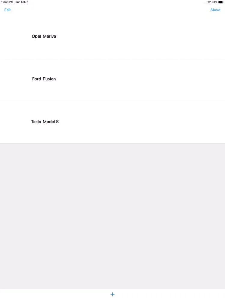 Tangkapan skrin myCar - Car costs in one place iPad 