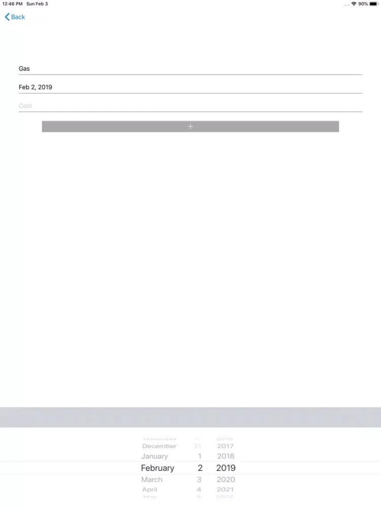 Tangkapan skrin myCar - Car costs in one place iPad 