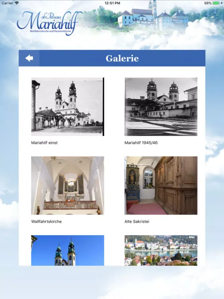 MARIAHILF OB PASSAU iPad  Screenshots