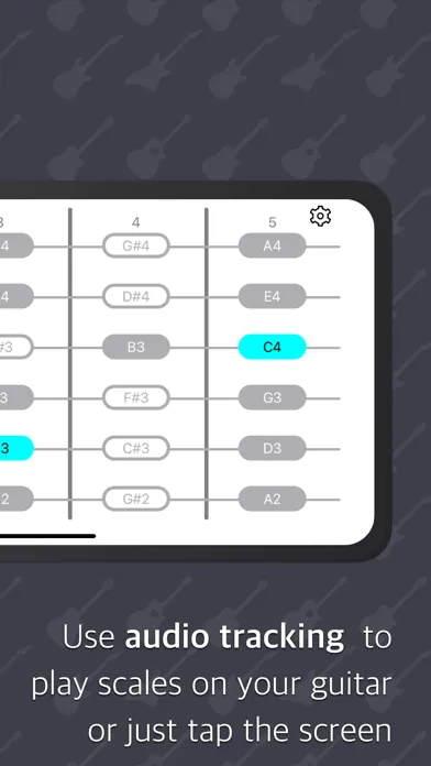 Frets - Practice guitar scales سکرین شاٹس