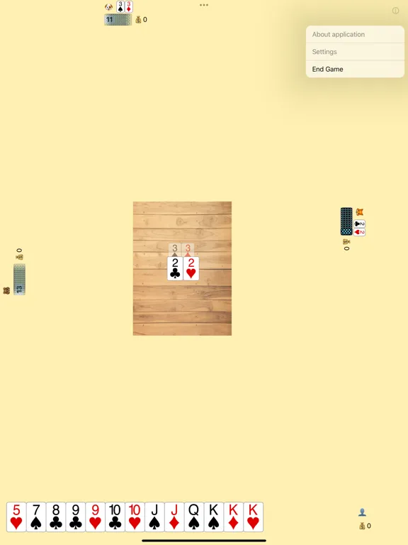 Thirteen Poker Game iPad 应用截图