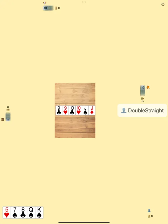 Thirteen Poker Game iPad 应用截图
