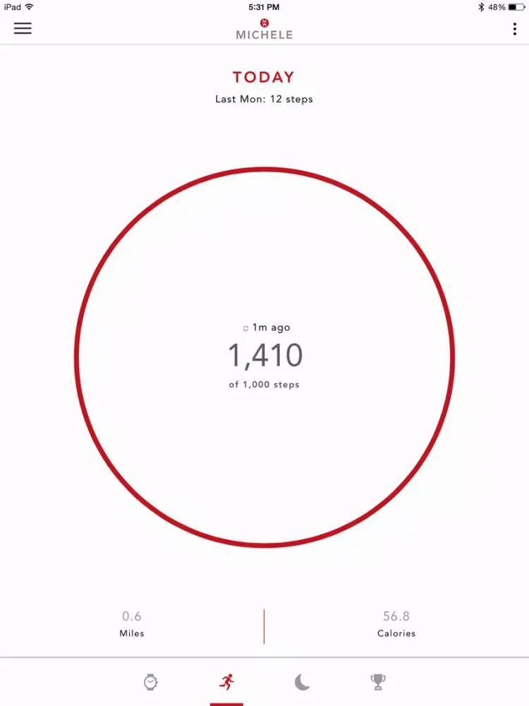 MICHELE Connected iPad  Ekran Görüntüleri