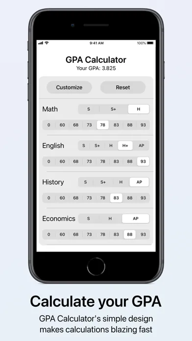 صور GPA Calculator by Michel