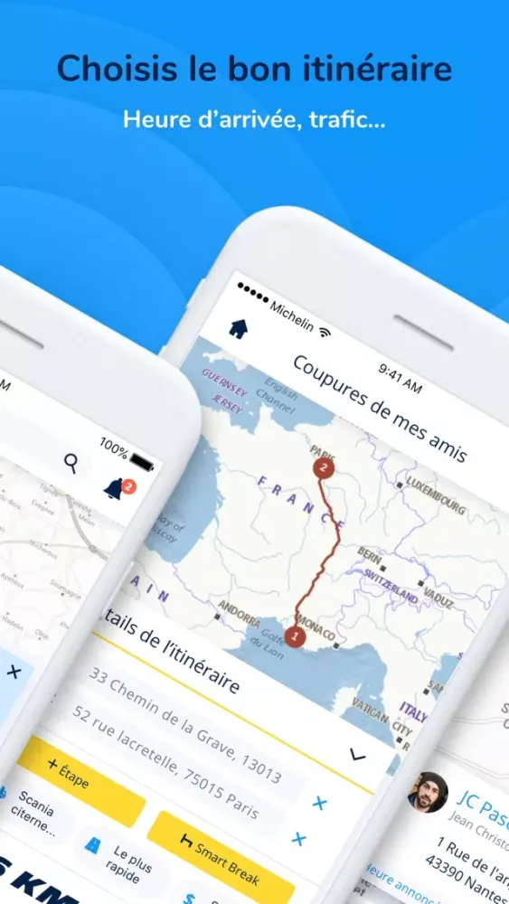 Capturas de tela do MICHELIN RoadConnect