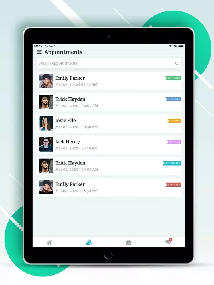 TAO Artist iPad  Screenshots