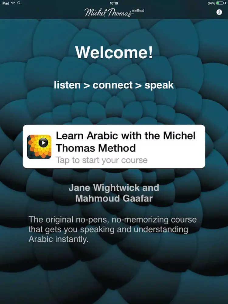 Michel Thomas - Arabic iPad  Ekran Görüntüleri