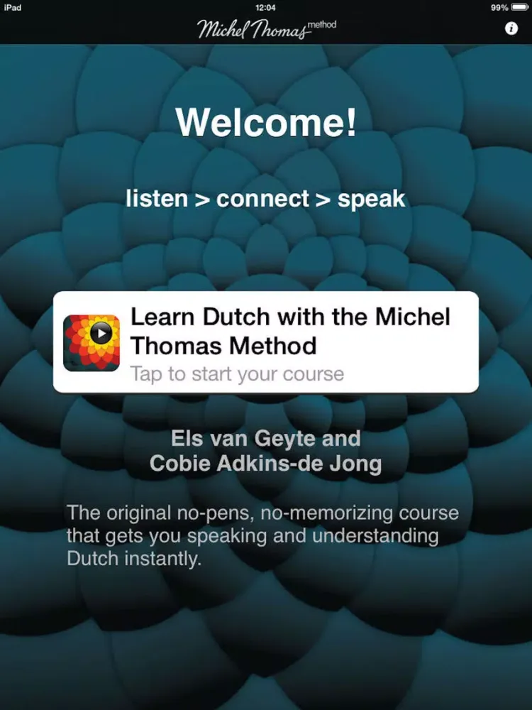 تصاویر Michel Thomas: Dutch iPad 