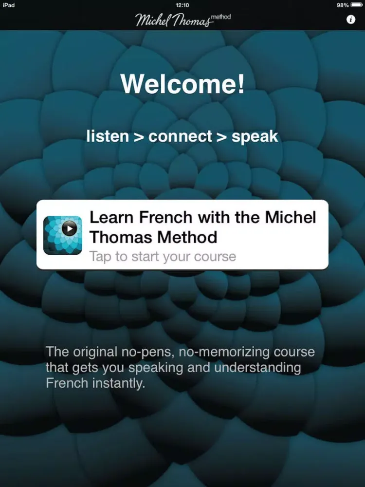 Michel Thomas: French iPad  Ekran Görüntüleri