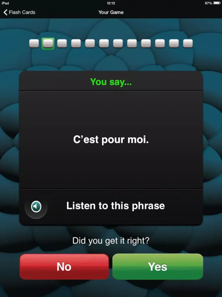Michel Thomas: French iPad  Ekran Görüntüleri
