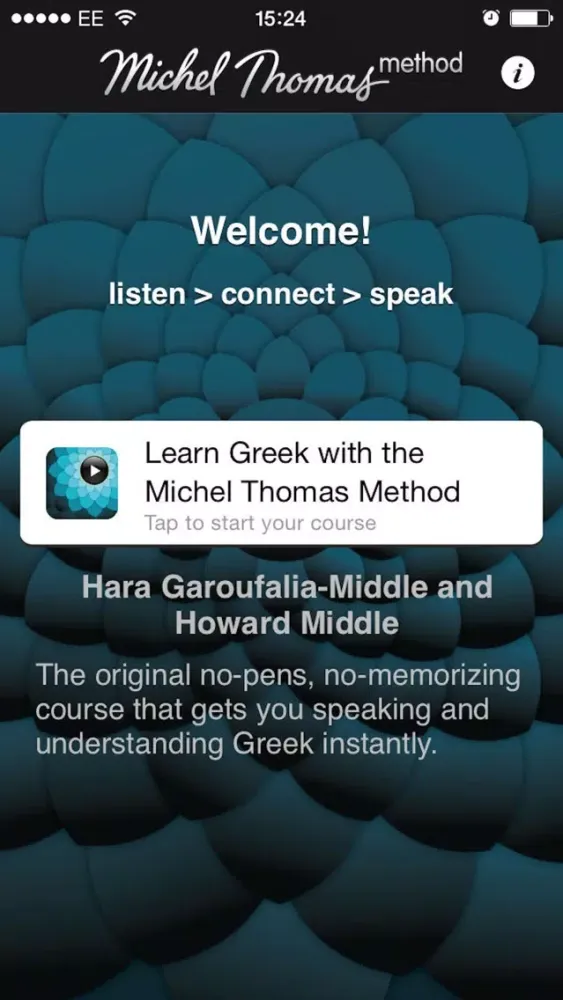 Zrzuty ekranu Michel Thomas: Greek