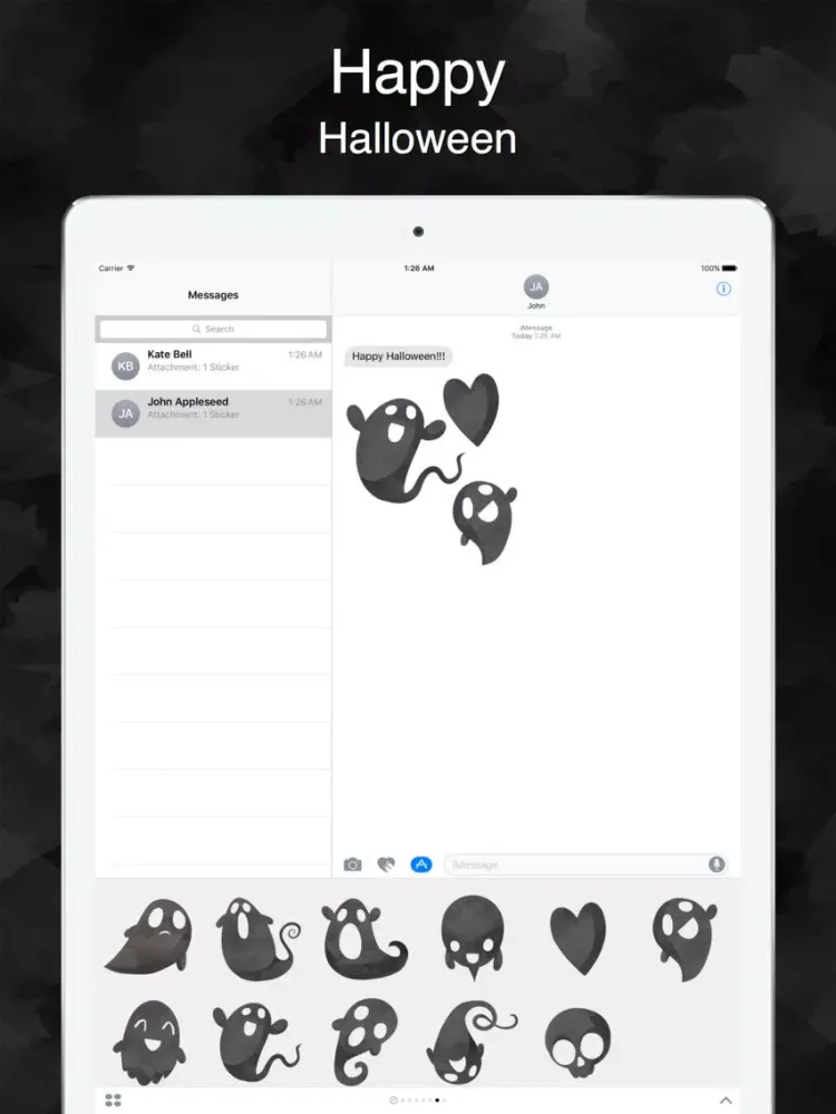 Screenshot di CreativeStickrs - Jane's Ghosts iPad 