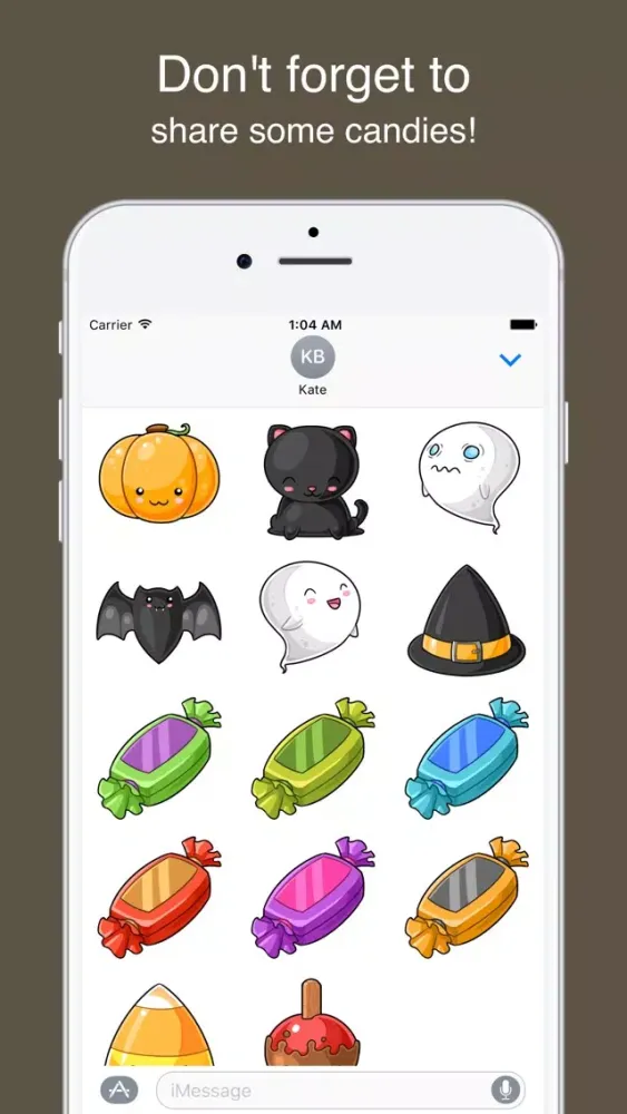 CreativeStickrs - Jane's Kawaii Halloween Ekran Görüntüleri