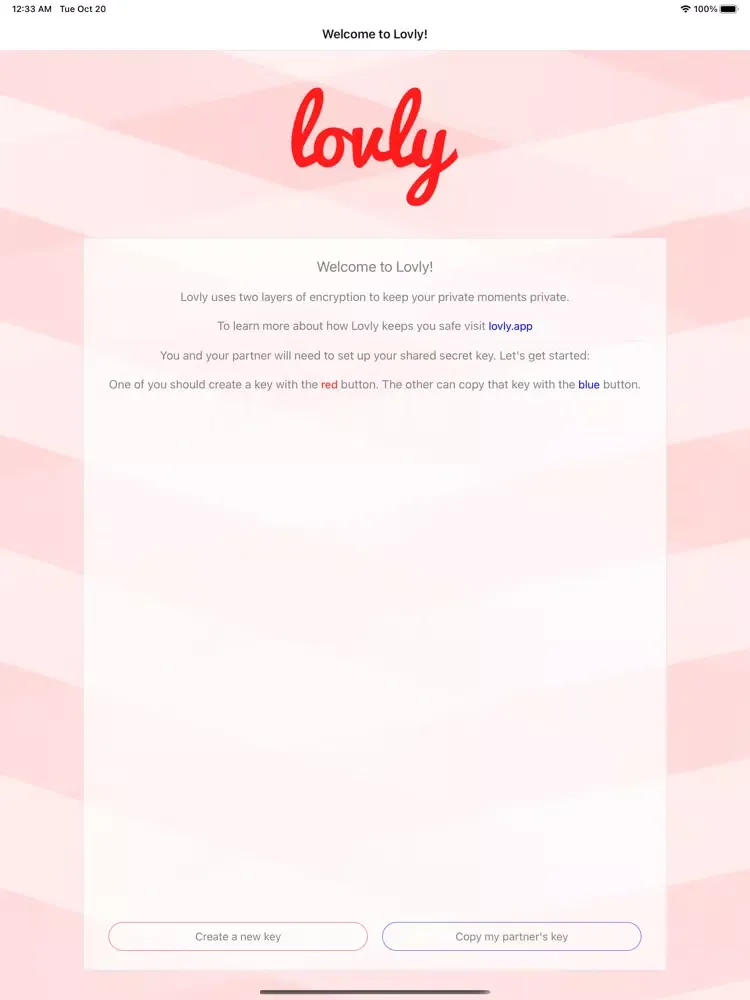 Captures d'écran de Lovly — Privacy for Couples iPad 
