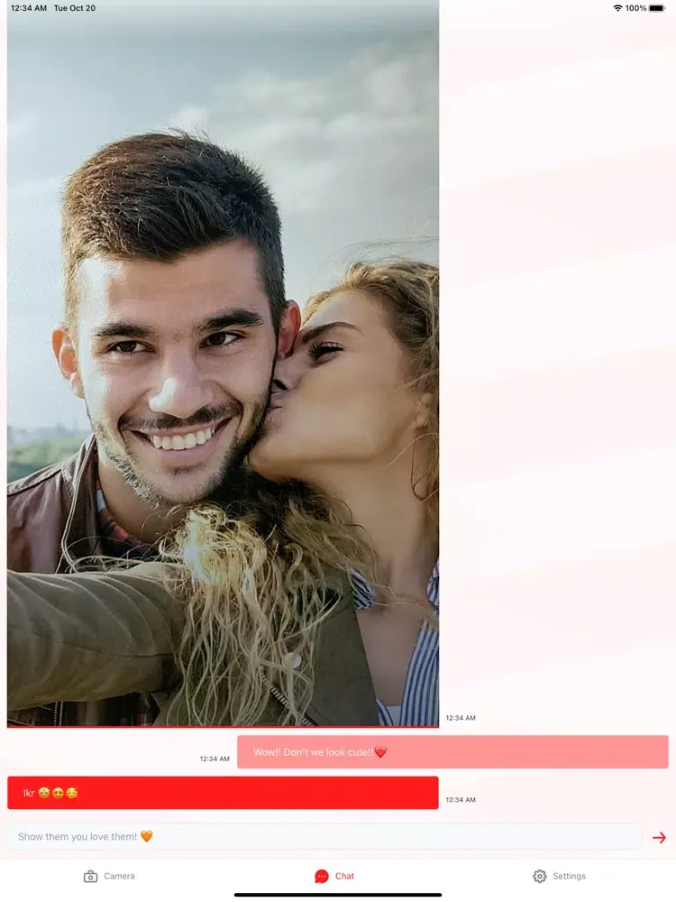 Captures d'écran de Lovly — Privacy for Couples iPad 