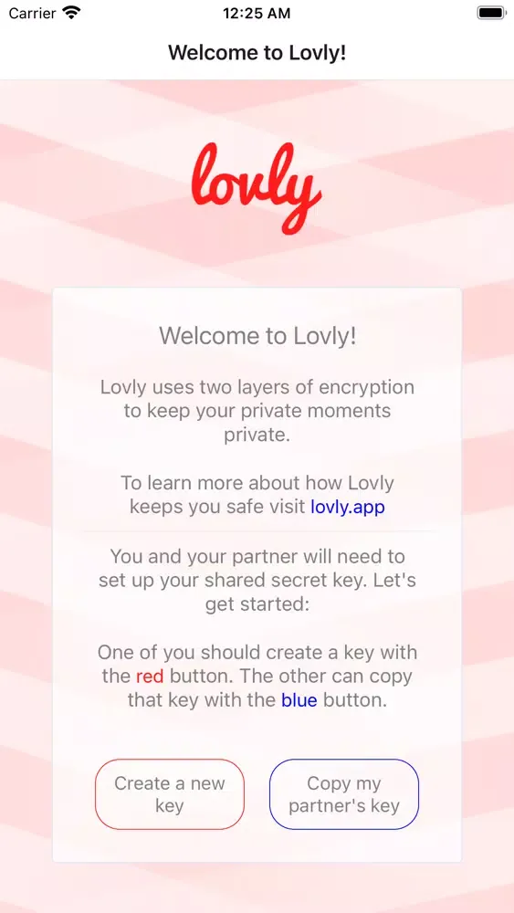 Captures d'écran de Lovly — Privacy for Couples