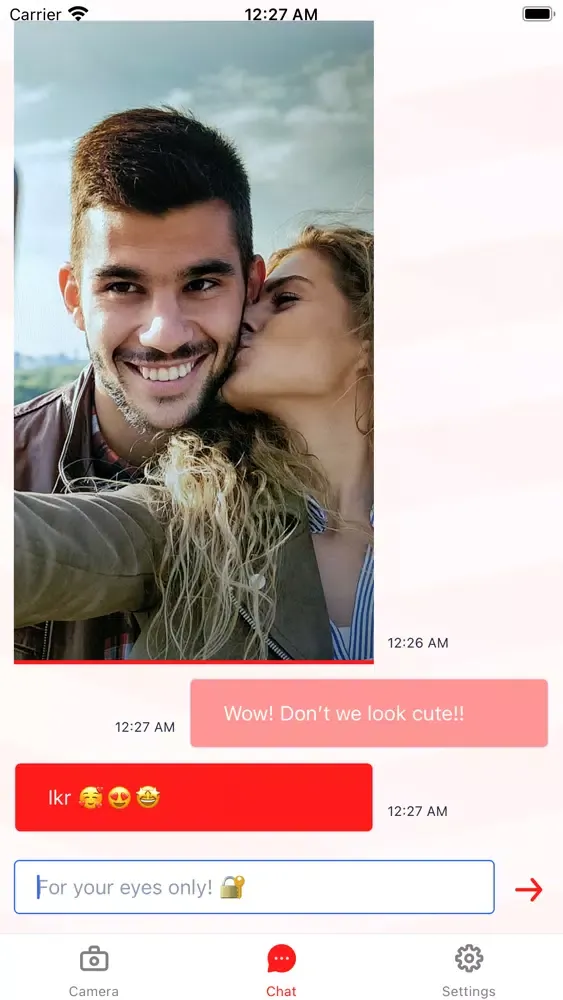 Captures d'écran de Lovly — Privacy for Couples