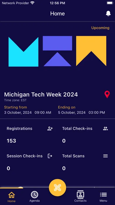 Michigan Tech Week Screenshots